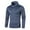 Navy-2, variant on Men Turtleneck Sweatshirts Oversizeds Long Sleeve Buttons Pullover Sweater Casual Basic Solid Knitted Thermal Workout Blouse Tops