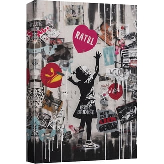 wall26 Canvas Print Wall Art Banksy British Artist Deep Sea Diver