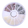 thumbnail image 1 of DIY 3D Nail Art Conseils Décoration Charmes Roue Cristal Paillettes Strass, 1 of 6