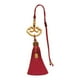 thumbnail image 2 of Espejo retrovisor del coche Colgante de oro Nubes auspiciosas Charm de borla Aleación roja Adorno decorativo colgante para el interior del vehículo Accesorio de la buena suerte Feng Shui de 8,66" de, 2 of 6