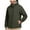 Army Green, variant on qucoqpe Men's Windproof Rainproof Hooded Jacket with Zip Pockets Loose Fitting Casual Hiking Running Fishing Coat