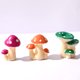thumbnail image 2 of Simulación de conjunto de hongos, micropaisaje, dibujos animados, adornos creativos de hongos, accesorios para manualidades de resina, 2 of 5