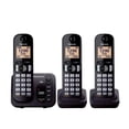 thumbnail image 1 of Teléfono inalámbrico 3 auriculares Panasonic Panasonic KX-TGC253CB Negro Reacondicionado, 1 of 3