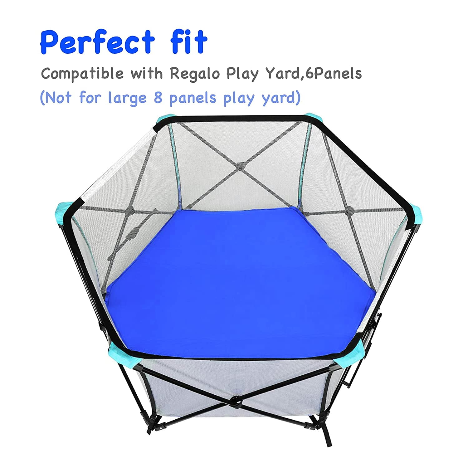 Hexagon playpen mattress online