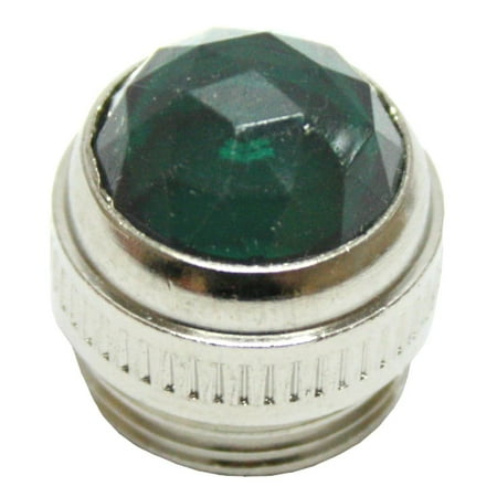Jeweled Replacement - Sylvania 30102 - 30102 PILOT LENS JEWELED GREEN Miniature Automotive Light Bulb