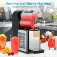 thumbnail image 2 of Commercial Slushie Machine, 3L/0.8 Gal slushy Machine for Home, Self-Cleaning,300W Stainless Steel Slushy Machine for Frozen Drinks, Snow Melting, for Home, Coffee Shop, Restaurant, 2 of 9
