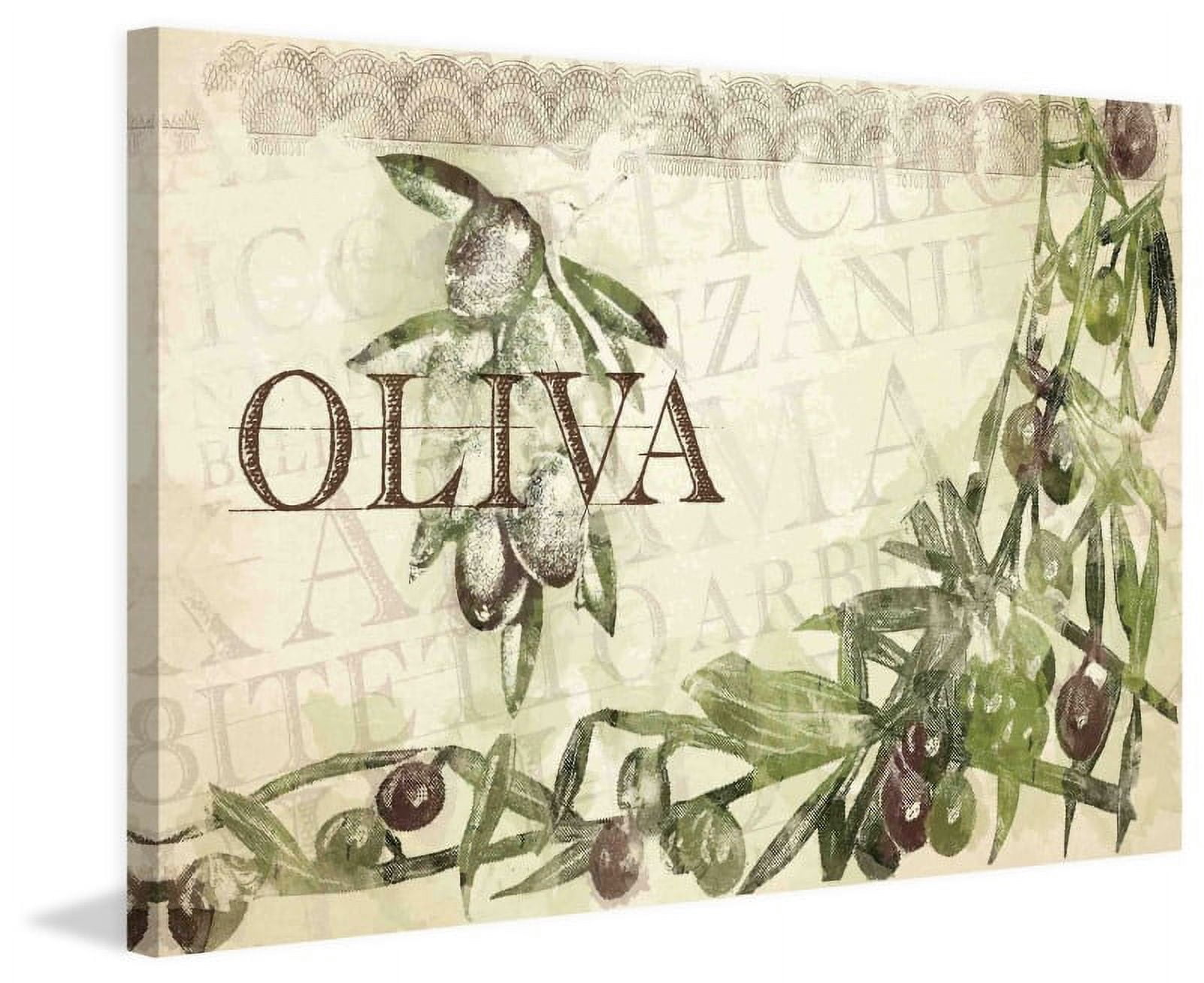 Marmont Hill "Olive" Painting Print on Canvas