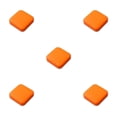 thumbnail image 3 of tssuouriy Pill Case 2 Grids Dust Proof Daily Pills Organizer Box Container Dispenser Orange 5Set, 3 of 6
