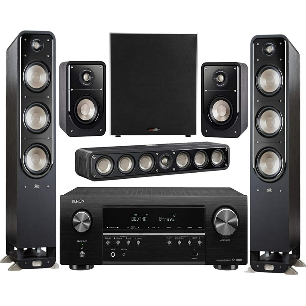 Denon 5.2Channel Wireless Bluetooth 4K 3D A/V Surround Sound Receiver