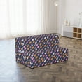 thumbnail image 4 of Autumn Foldable Mattress, Oak Leaf Acorns Fall Season, 74.8" x 39.4", Grey Pink and Pale Orange, by Ambesonne, 4 of 6