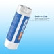 thumbnail image 2 of Crystala Filters Filtro de agua compatible con XWFE (CHIP incorporado), repuesto para filtro de agua para refrigerador GE XWFE, XWF, paquete de 1, 2 of 5