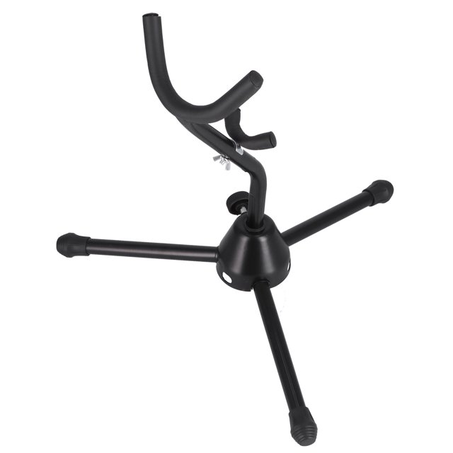 Soporte para saxofón Metal duradero fácil de montar alto negro ANGGREK