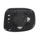 thumbnail image 2 of Reemplazo de vidrio del espejo retrovisor izquierdo 1 pieza, no calefaccionado, con ajuste trasero para Honda Civic con modelo de lámpara, 2 of 6