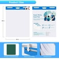 thumbnail image 3 of Chart Paper 25"x30", Large Sticky Easel Pad with 2 Packs, 60 Sheets, Upgraded Big Anchor Flip Chart Paper with Super Sticky Back, Self-Stick Paper for Walls & Easels, 3 of 4