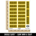 thumbnail image 2 of Additional Postage Required Mail Sticker Set - Yellow - Matte Finish - 2.00" Large, 2 of 7
