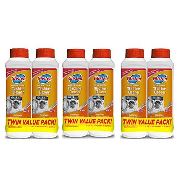 Glisten WM03NSS Washer Magic Washing Machine Cleaner and Deodorizer, 6