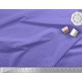 thumbnail image 3 of Soimoi Purple Cotton Duck Fabric Flower Geometric Printed Fabric 1 Yard 42 Inch Wide, 3 of 3