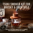 thumbnail image 2 of Kit ahumador para whisky TSUKIGLASS de madera de sapeli, 8 sabores, 2 of 7