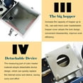 thumbnail image 6 of EQCOTWEA Color Masterbatch Screw Metering Mixer Screw Volumetric Doser Plastic Granules Mixing Machine 2.6 Gallon Capacity, 6 of 10