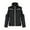 Black, variant on Herrnalise Men's Coat Loose Fashion Slim Trend Plush Youth Leather Jacket Men's Coat Black