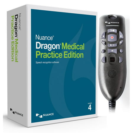 Nuance Dragon Medical Practice Edition 4 with Powermic III for...