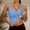 Blue, variant on SHITINN Women's Square Neck Camisole with Built In Bra Comfortable Stretchy Tank Top for Everyday Wear and Workout Extra Long Layering Tops for Women Top Girls Womens Tops plus Size Camisole with Bra
