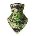 thumbnail image 2 of Scarf Mask Bandana with Ear Loops, Neck Gaiter Balaclava Dust UV Sun Protection Outdoors Face Mask for Women Men, 2 of 2