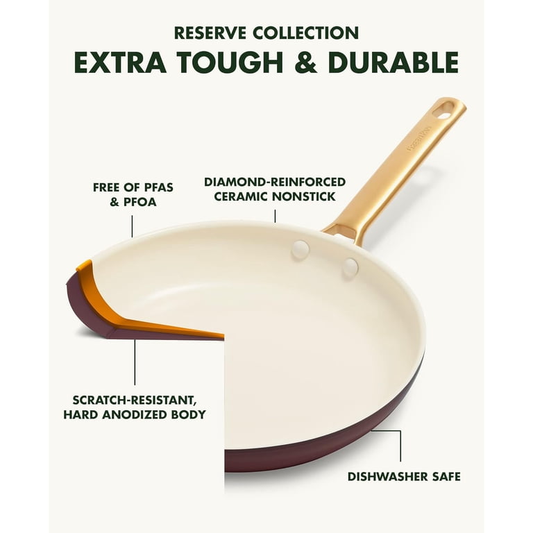 GreenPan Reserve Ceramic Nonstick Frypan Set, 10 & 12 In photo 4