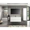 thumbnail image 4 of DAX Pasadena Single Vanity Cabinet with Onix Basin, 48", Matte White, 4 of 4