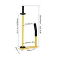 thumbnail image 2 of Shrink Wrap Handle, Stretch Wrap Dispenser Stretch Film Dispenser Adjustable Height Wrapping for 45-50cm Stretch Wrap, 2 of 6