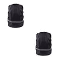 thumbnail image 1 of Advancent Cubierta de impermeable Senderismo Camping Viajar al aire libre Cinta reflectante Cubierta de lluvia negro METRO 2piezas Advancent CBP069339, 1 of 5