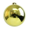 thumbnail image 2 of RBCKVXZ 150mm/6 Inch Shiny Gold Christmas Ball Ornaments, Christmas Hanging Plastic Shatterproof Ball Ornaments for Xmas Trees, Wedding Party, Holiday Decoration, 2 of 6