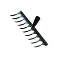 thumbnail image 4 of LOVIVER Garden Rake Head Hand Weeder for Leveling Lawn Loosening Soil Gathering Leaf 10 Tines, 4 of 8