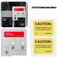thumbnail image 1 of Generator Interlock Kit Compatible with Square D QO or Homeline 150 or 200 amp Panels.1 3/8 inches Spacing Between Main and Generator Breaker.Professional and Interlock Kit(1set), 1 of 4