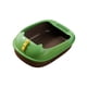 thumbnail image 2 of Caja de arena para gatos con parte superior abierta, jaula para orinal, bandeja grande, caja de arena, contenedor de arena Base Marrón42X28X16CM jinwen Bandeja de arena para gatos, 2 of 8