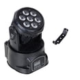 thumbnail image 5 of LED Wash 7x18W RGBWA+UV/7x12W RGBW Moving Head Lighting 4in1 RGBW For Disco DJ KTV 12/16DMX Channels LED Stage Dj Light ,Easy to Install, 5 of 9