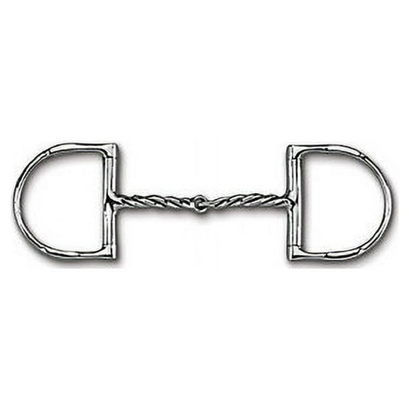 Myler SS 3 3/4 Dee w/Hooks Twisted Snaffle
