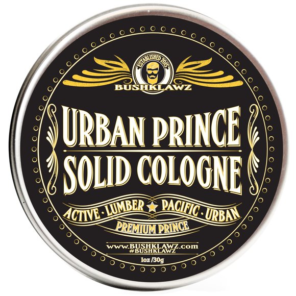 Colonia sólida BushKlawz Urban Prince 30 ml sin alcohol