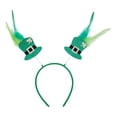 thumbnail image 2 of Horivan St. Patrick's Day Headband Irish Festival Party Hat with Irish Emblem for Adults, Green Carnival Party Props, Unisex Holiday Accessories for Parades and Pub Celebrations, 2 of 6