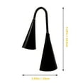 Sipeihong Party Metal Cowbells Durable Calling Bell Black Musical