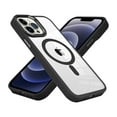 thumbnail image 5 of For Apple iPhone 13 Pro Max (6.7") Hybrid Cases Compatible with MagSafe Clear Transparent and Colorful Buttons Frame Cover ,Xpm Phone Case [ Midnight Green ], 5 of 5
