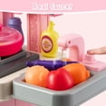 thumbnail image 3 of Juego de cocina para niños zaddgiuuy, 53 unidades, con luces y sonidos, color rosa, 3 of 6