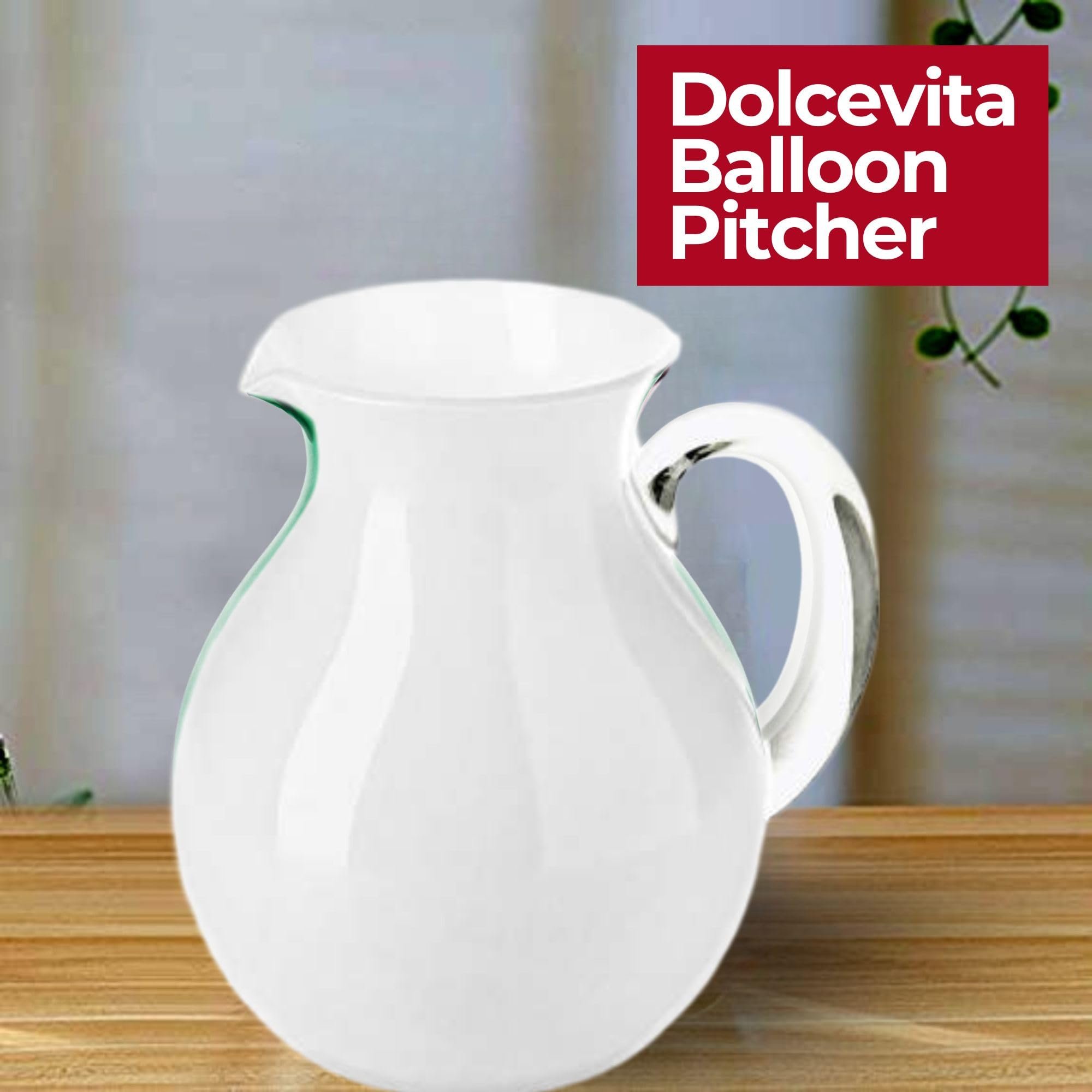 Guzzini Dolcevita Balloon Pitcher - Mother of Pearl, White