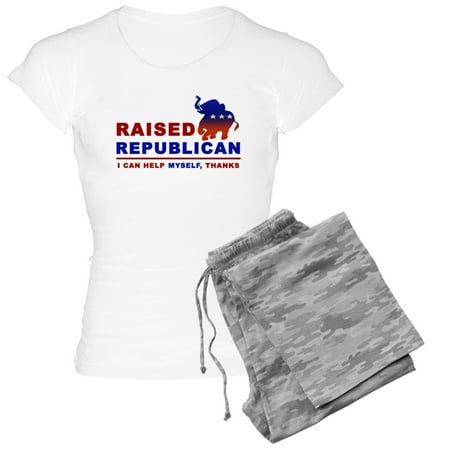 

CafePress - Raised Republican - Women s Light Pajamas