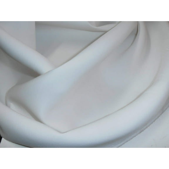 Off white neoprene/ scuba Thick Fabric ~ 59quot; wide[7768]