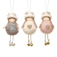 thumbnail image 1 of Set de 3 Muñecas Ángel de Navidad para Decoración Comanro, 1 of 8