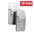 thumbnail image 1 of 10 Sets Foldable Laptop Stand Universal Non-slip Bracket Support for Macbook Lenovo Notebook Laptops Mount Holder Mini Feets dualmode silver10set, 1 of 6
