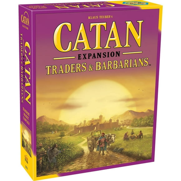 Catan Studios - Catan Expansion: Traders & Barbarians - English Version - Resource Management and Strategy Boardgame - Fun Strategy Game for Kids and Adults - Ages 10+ - 60-120 Minutes of Play Time -