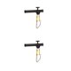 thumbnail image 3 of Yuarrent 10 piezas ganchos de equilibrio de pescado clip de liberación anti-bobinado ABS divisor de gancho de servicio pesado accesorios de pesca al aire Negro/L 2piezas Yuarrent CBP391259, 3 of 6