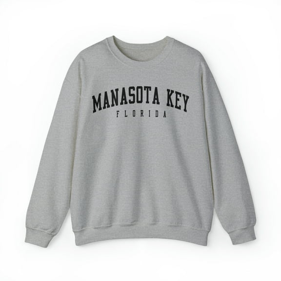 Manasota Key Florida Sweatshirt, Gifts, Crewneck